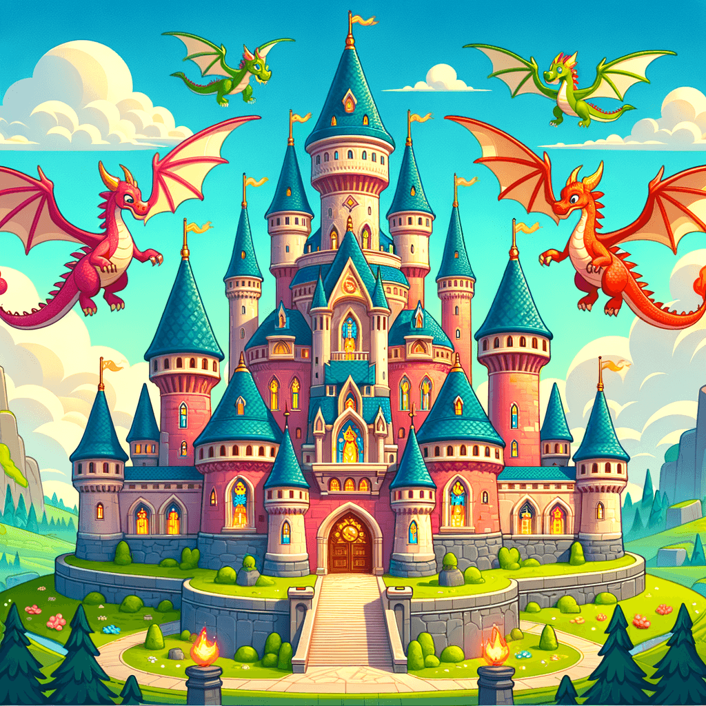Magic Castle Quest Number Painting