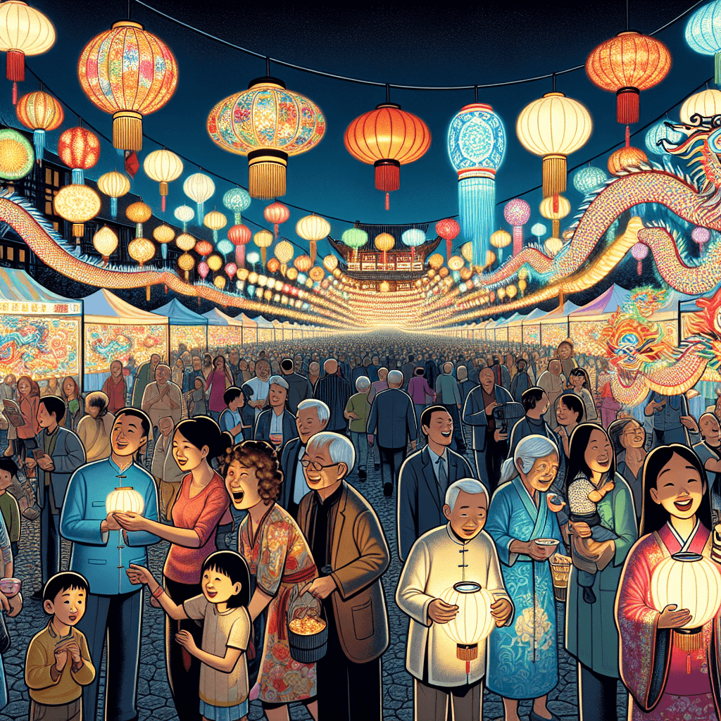 Shenzhen Lantern Festival - China DIY Paint By Numbers