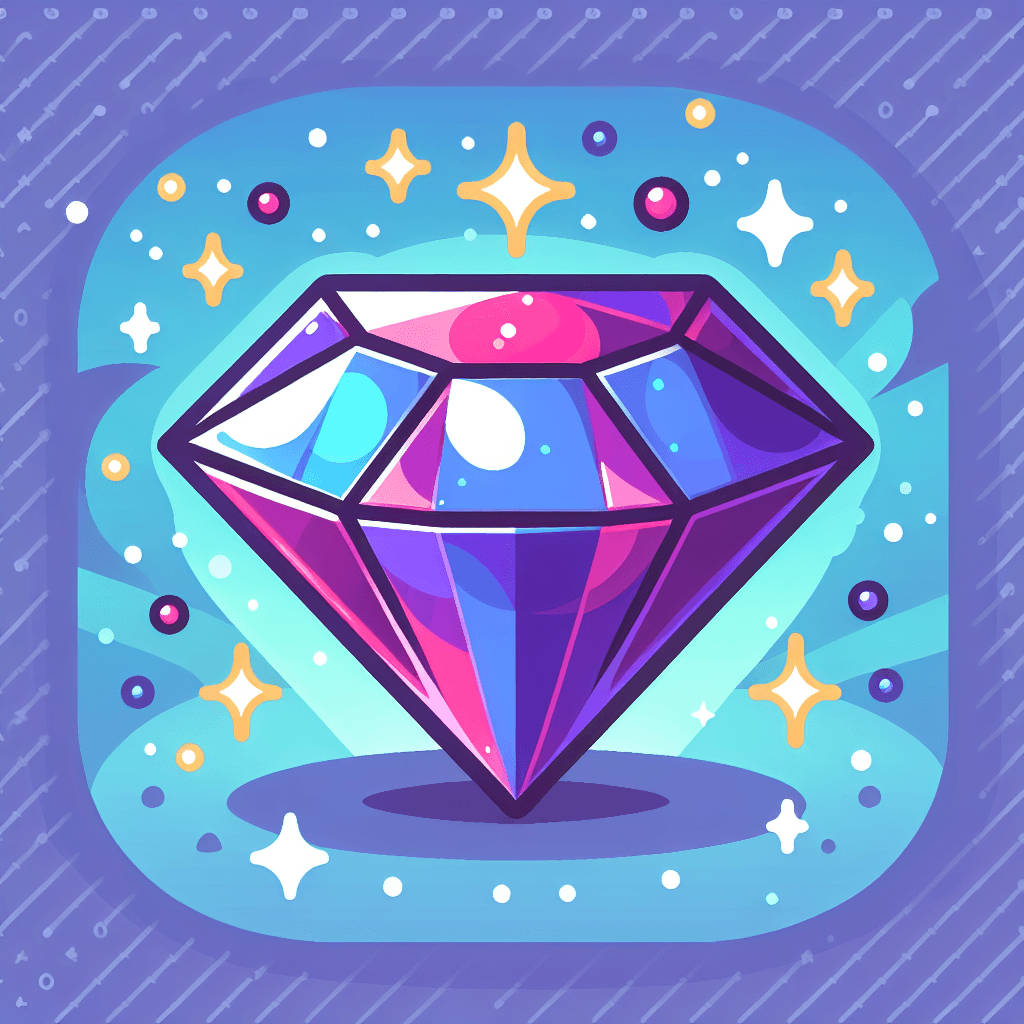 Glittering Gemstone DIY Paint By Numbers