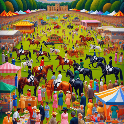 Windsor Horse Show - United Kingdom DIY Paint By Numbers