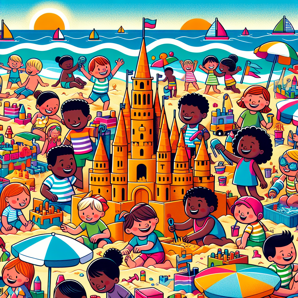 Blissful Beach Bonanza Number Painting