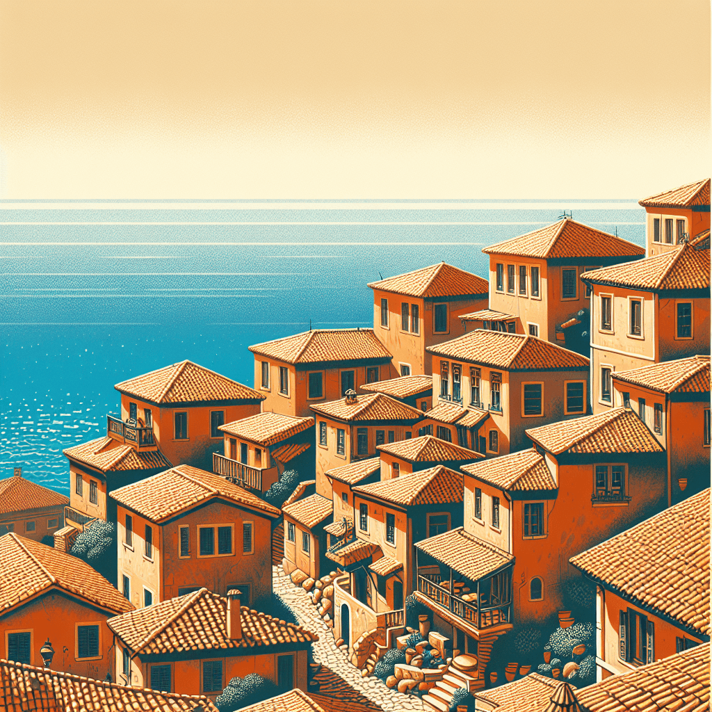 Sunny Mediterranean Escape DIY Paint By Numbers