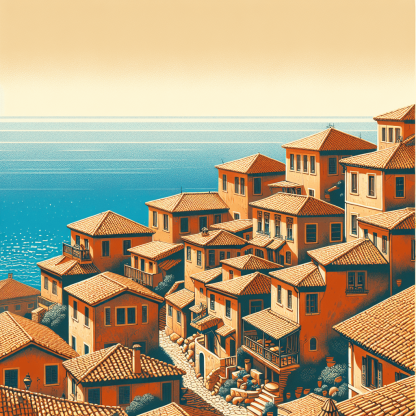 Sunny Mediterranean Escape DIY Paint By Numbers