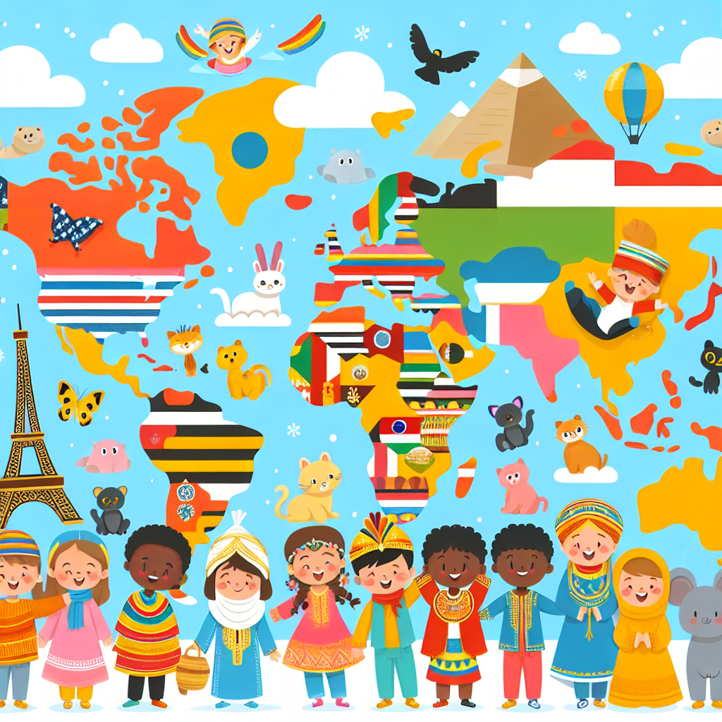 Around The World In 80 Colors Painting By Numbers Kit