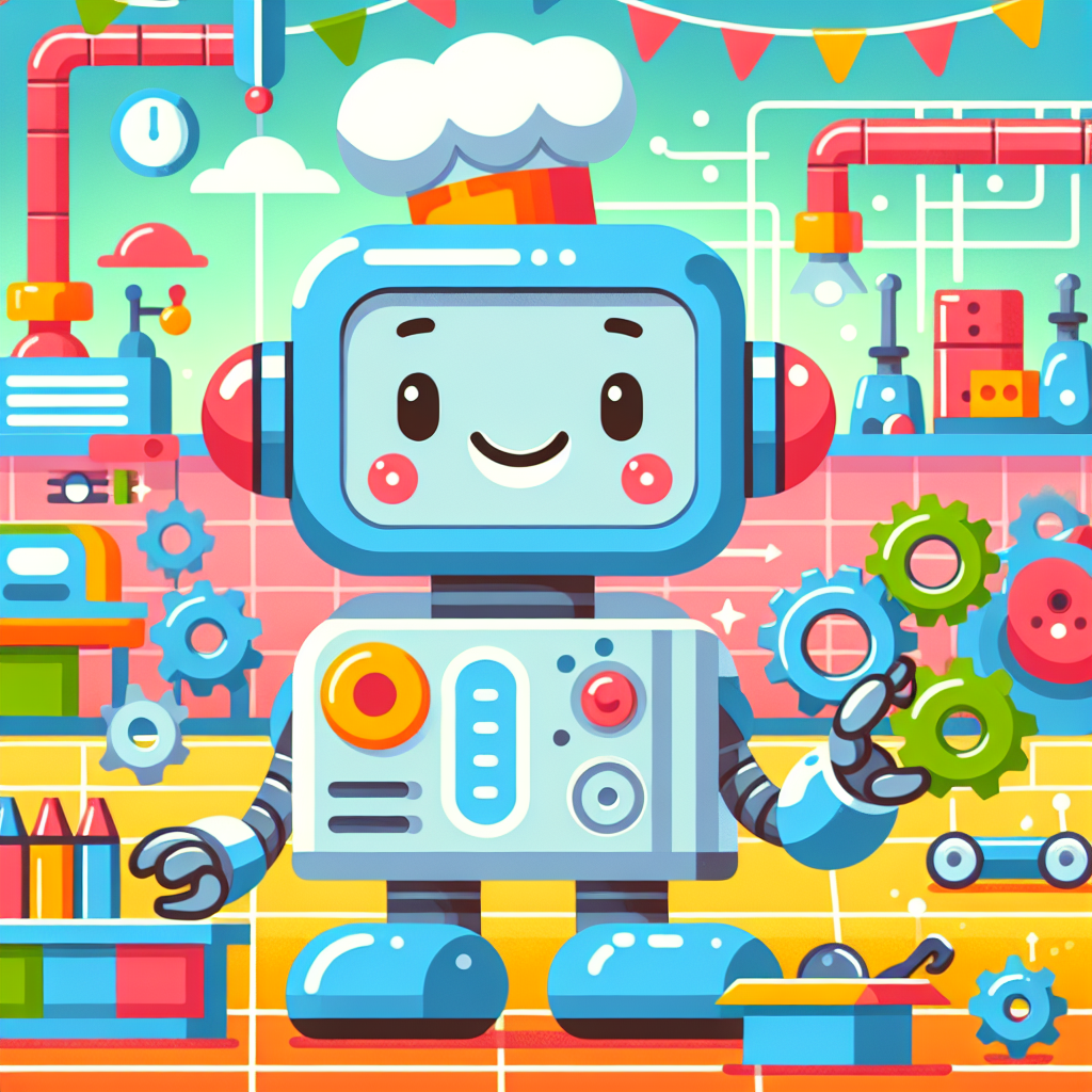 Robot Factory Exploration Paint By Number