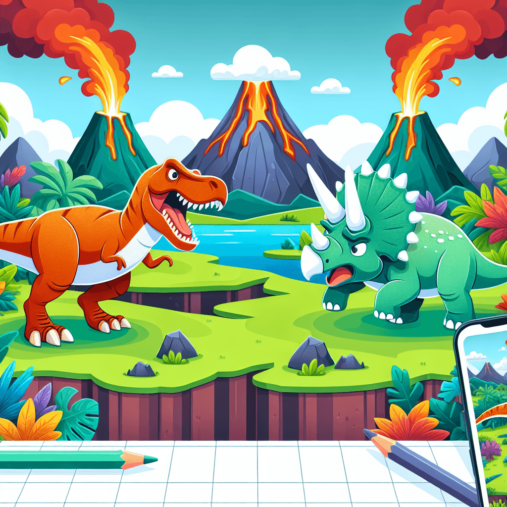 Heroic Dinosaurs Painting By Numbers Kit