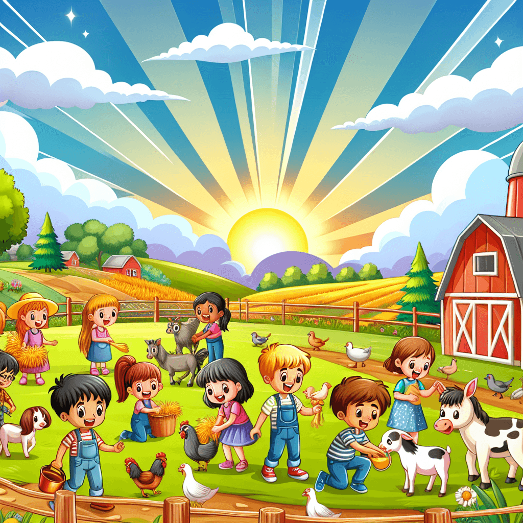 Adventures On A Farm Paint By Numbers Art