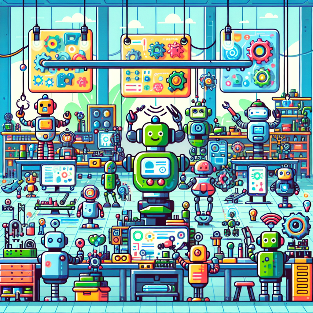 Robot's Workshop Paint By Numbers Kits