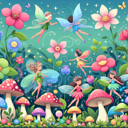 Exploring Fairy Gardens Paint By Color