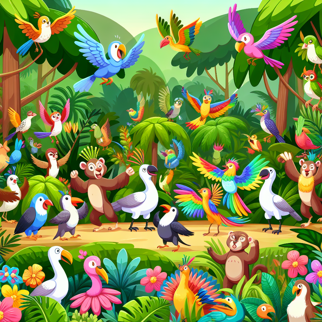 Jubilant Jungle Jive Paint By Color