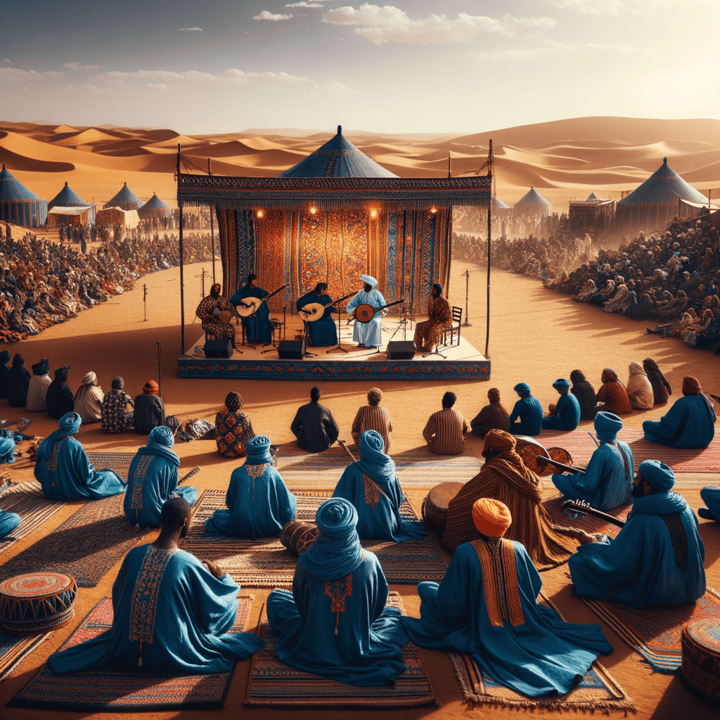 Festival Of The Desert - Mali Painting By Numbers Kit