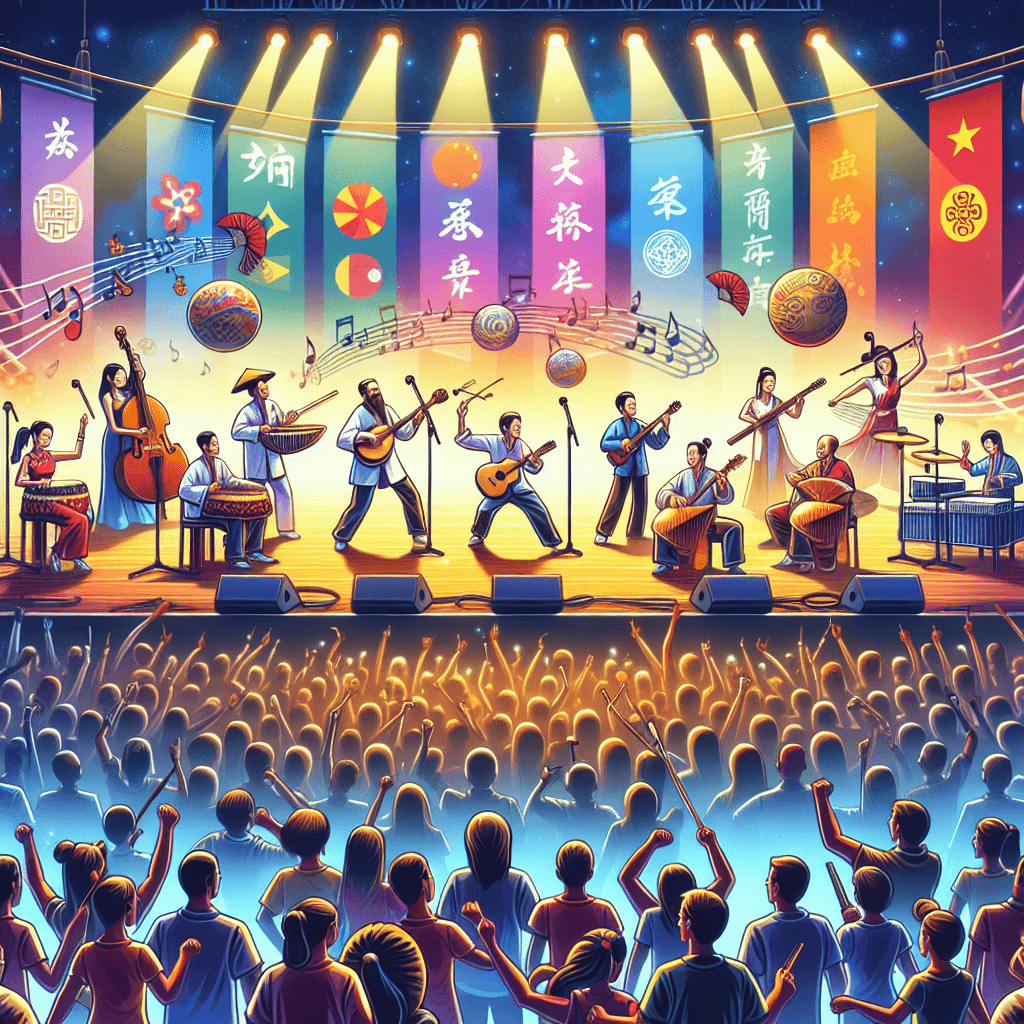 Harbin International Music Festival - China Paint By Color