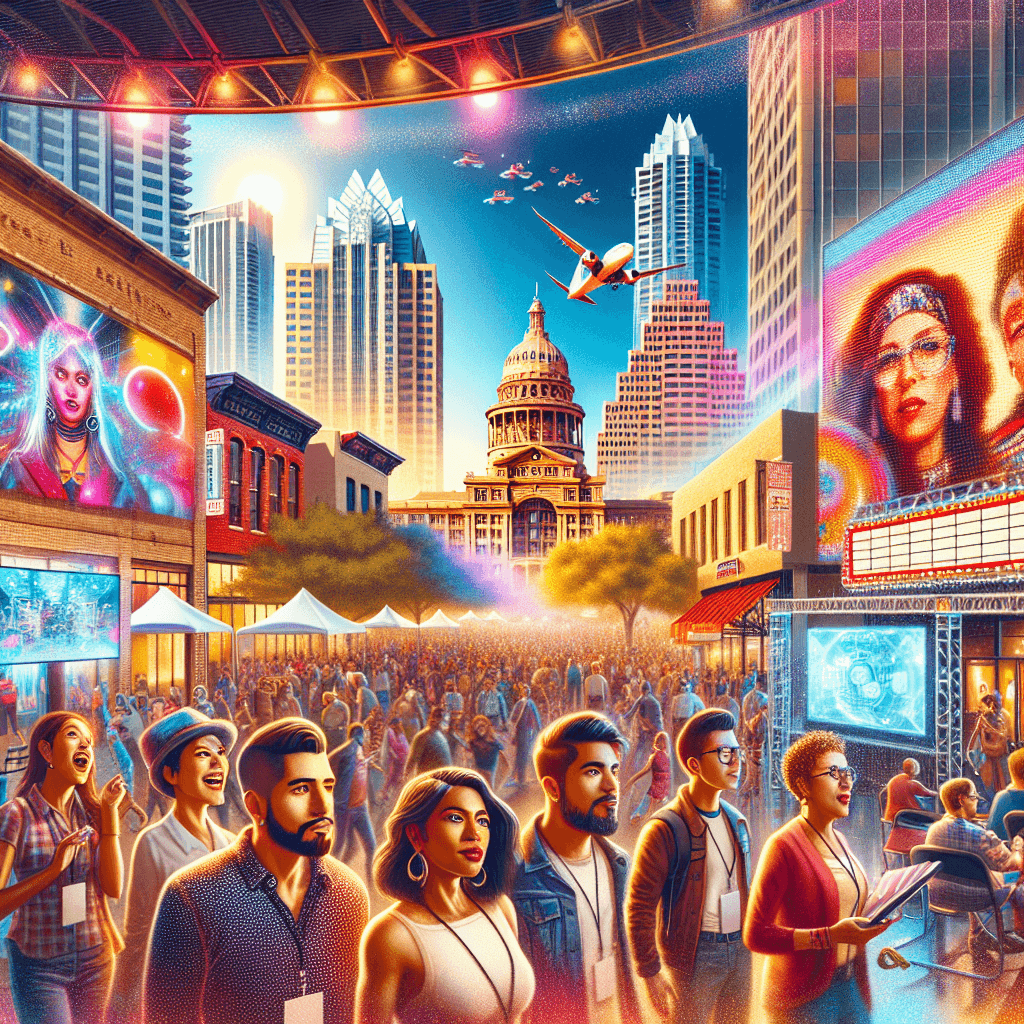 South By Southwest - USA Number Painting
