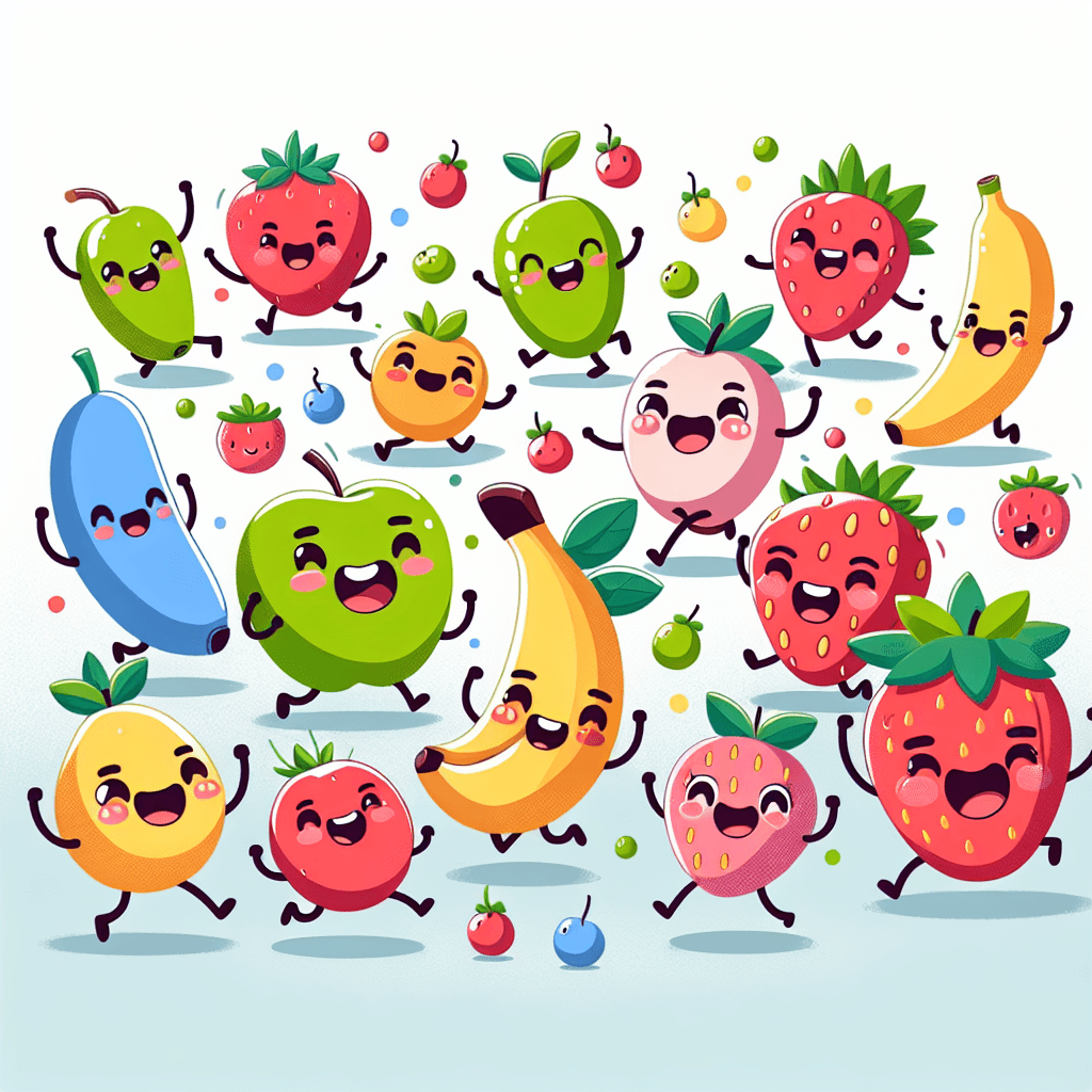 Funky Fruit Adventure Painting By Numbers Kit