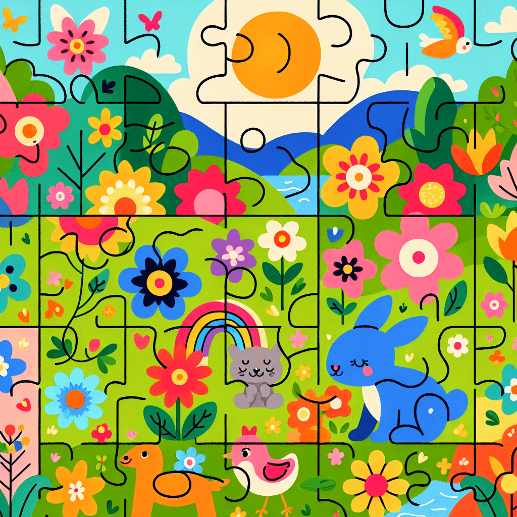 Joyful Jigsaw Puzzles Paint By Color