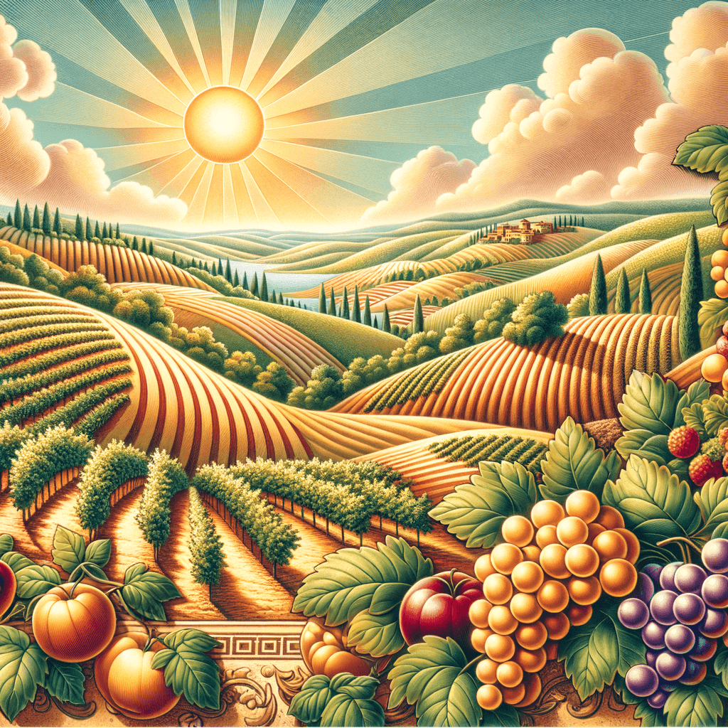 Italian Countryside Charm Painting By Numbers Kit