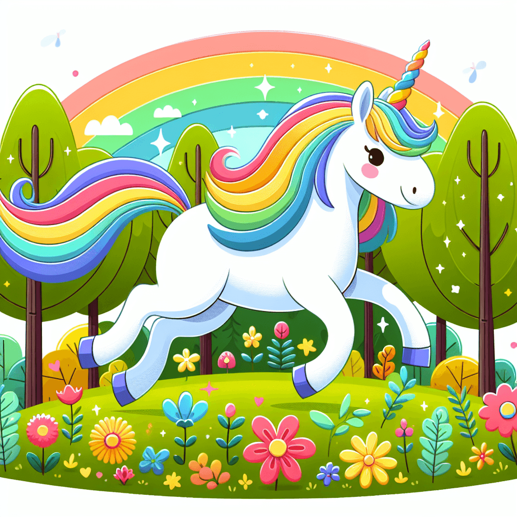 Brave Unicorn Numbered Painting Kits