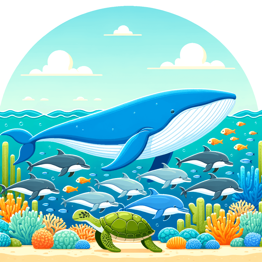 Whale's Ocean Symphony Paint By Number