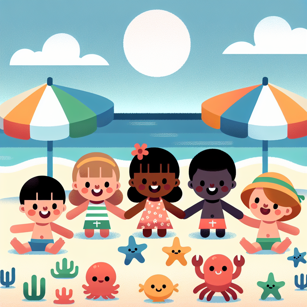 Beach Bash Numbered Painting Kits