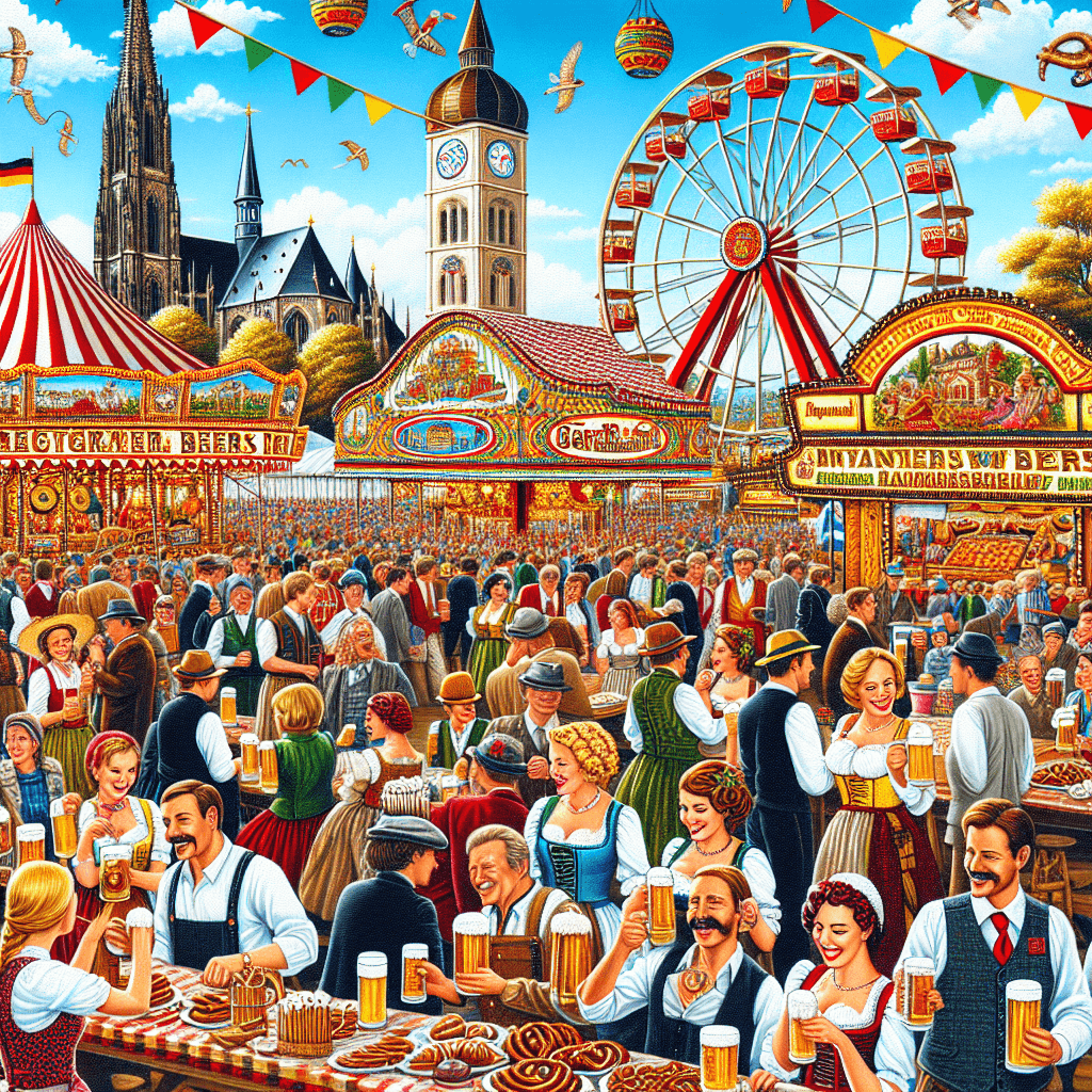 Frühjahrsvolksfest - Germany Painting Number Kit