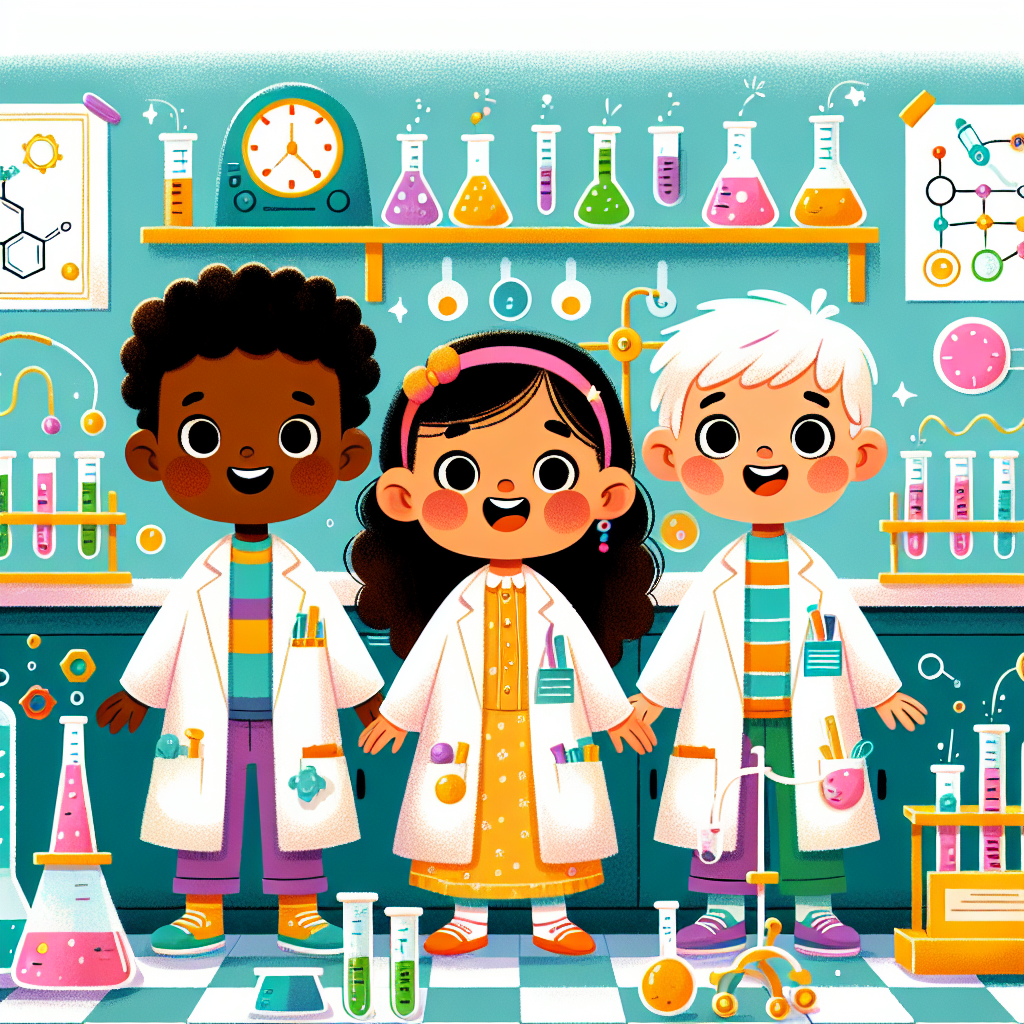 Curious Little Scientists Paint By Numbers Art
