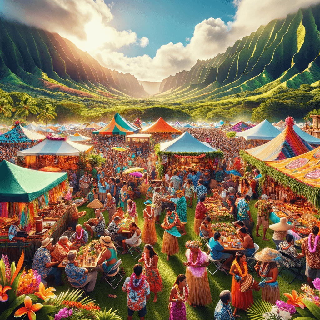 Pahoa Lava Flow Festival - United States Painting By Numbers Kit