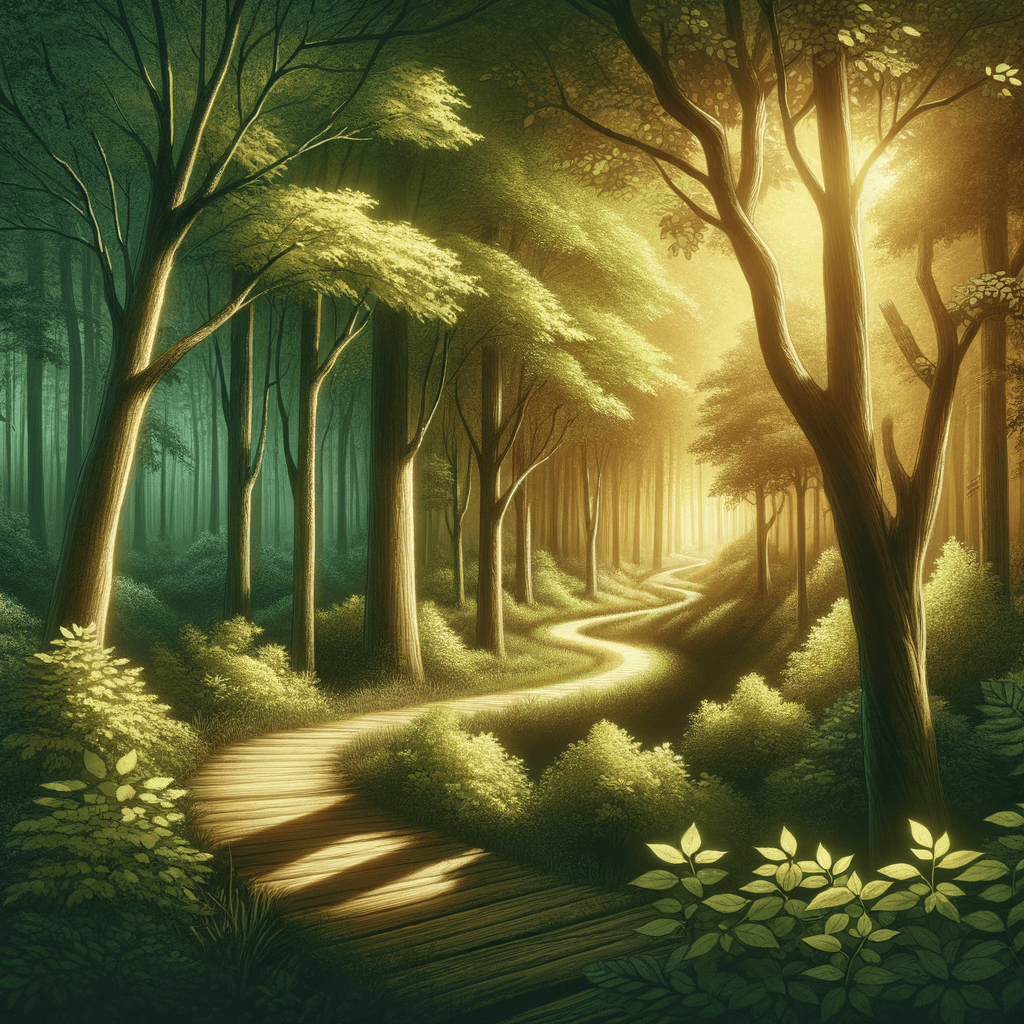 Enchanted Woodland Trail Painting Number Kit