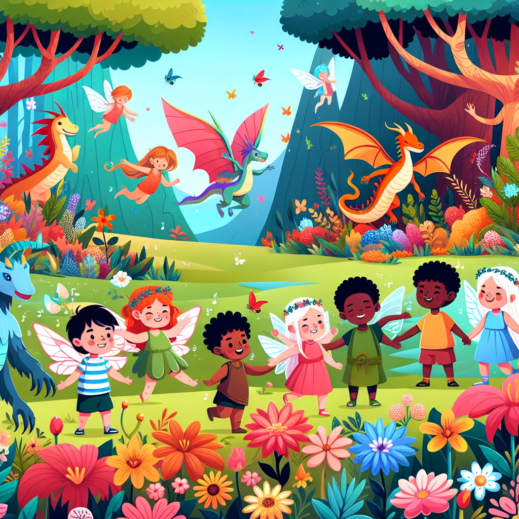 Charming Mythical Adventure Paint By Number