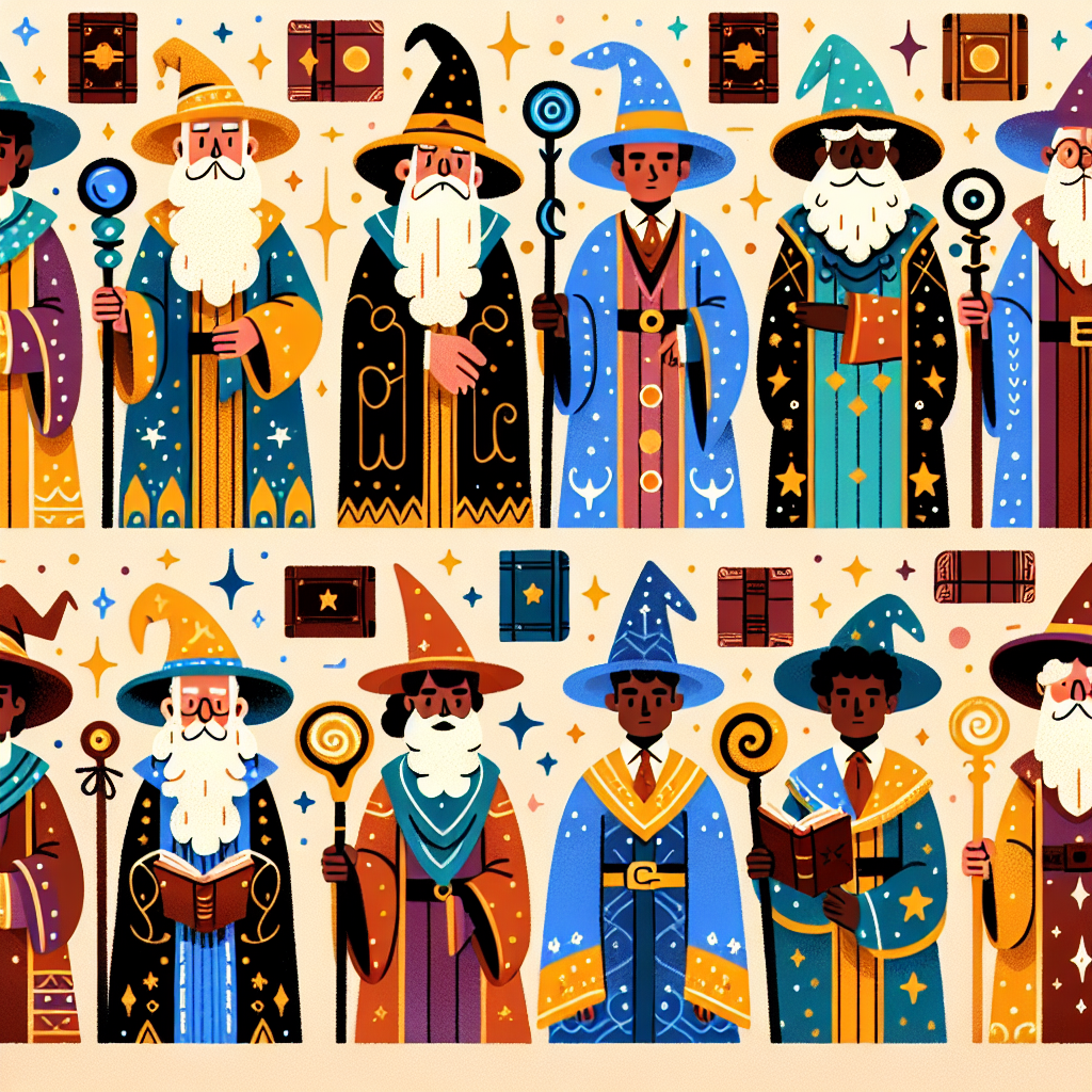Wise Wizards Paint By Number