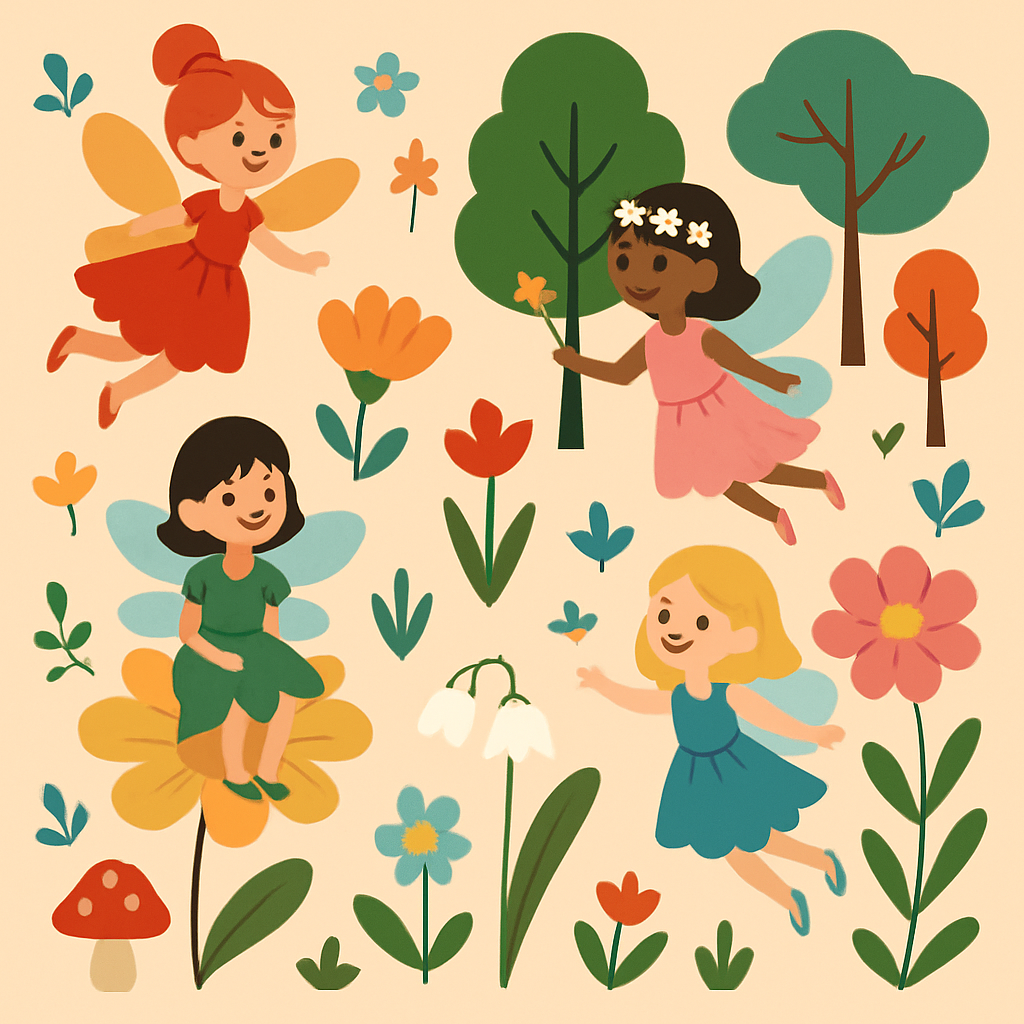 Fairy Land Paint By Numbers Kits