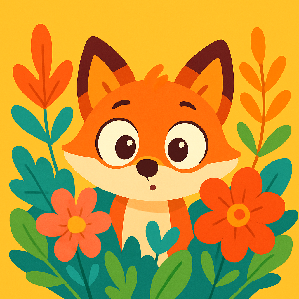 Inquisitive Fox Paint By Number