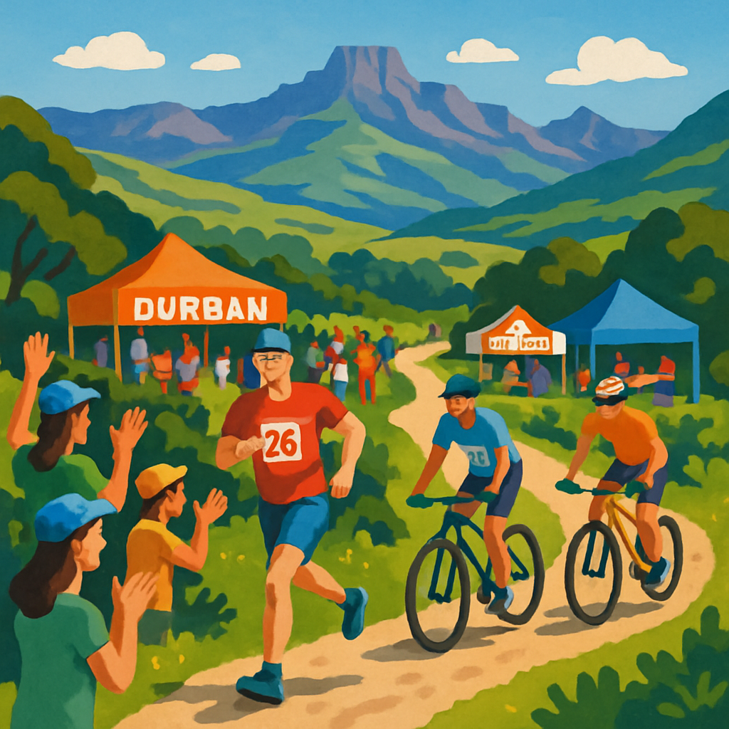 Up The Downs Festival - Durban DIY Paint By Numbers
