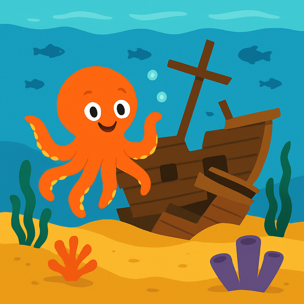 Adventure In The Deep Sea Paint By Numbers Kits