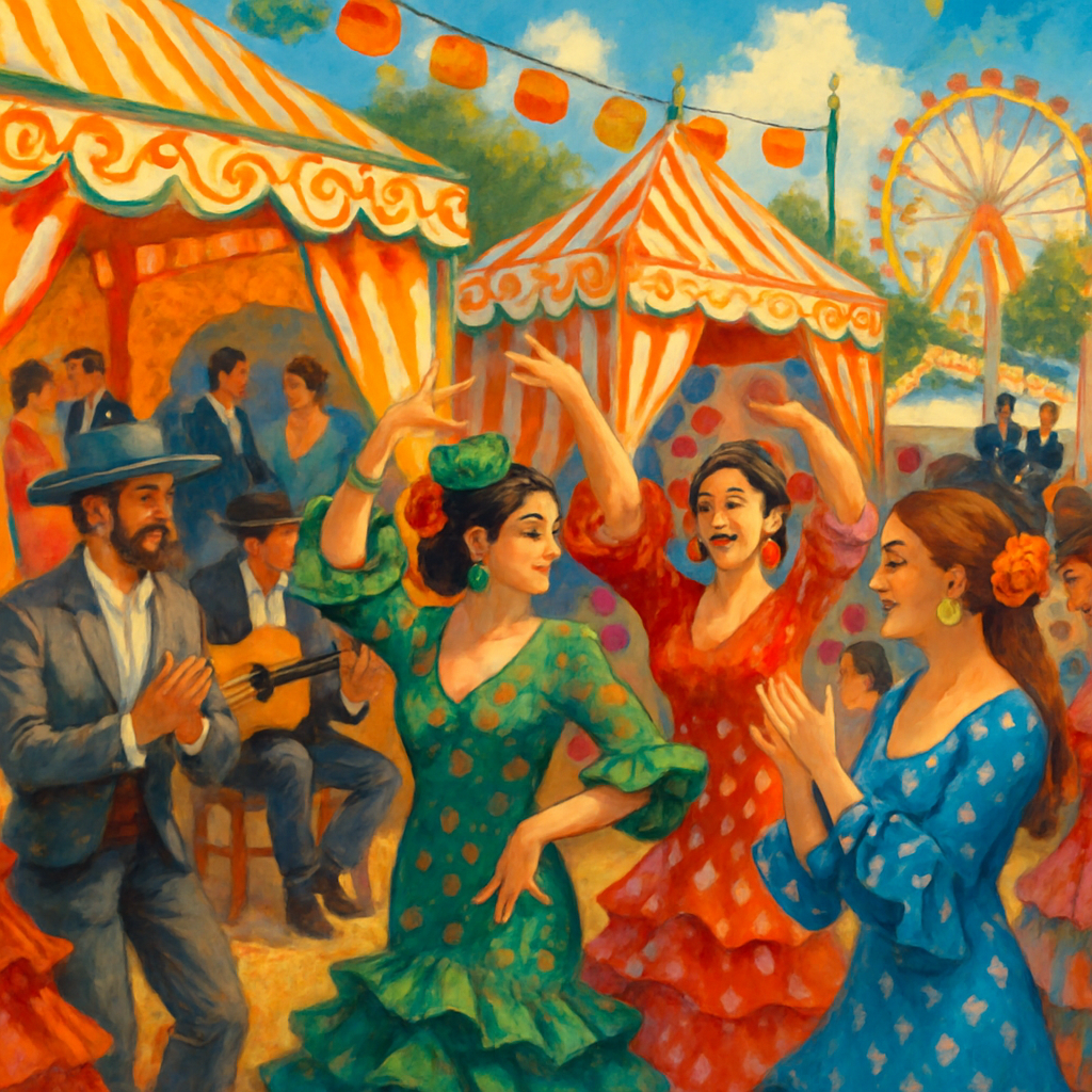 The Seville Fair Paint By Numbers Kits