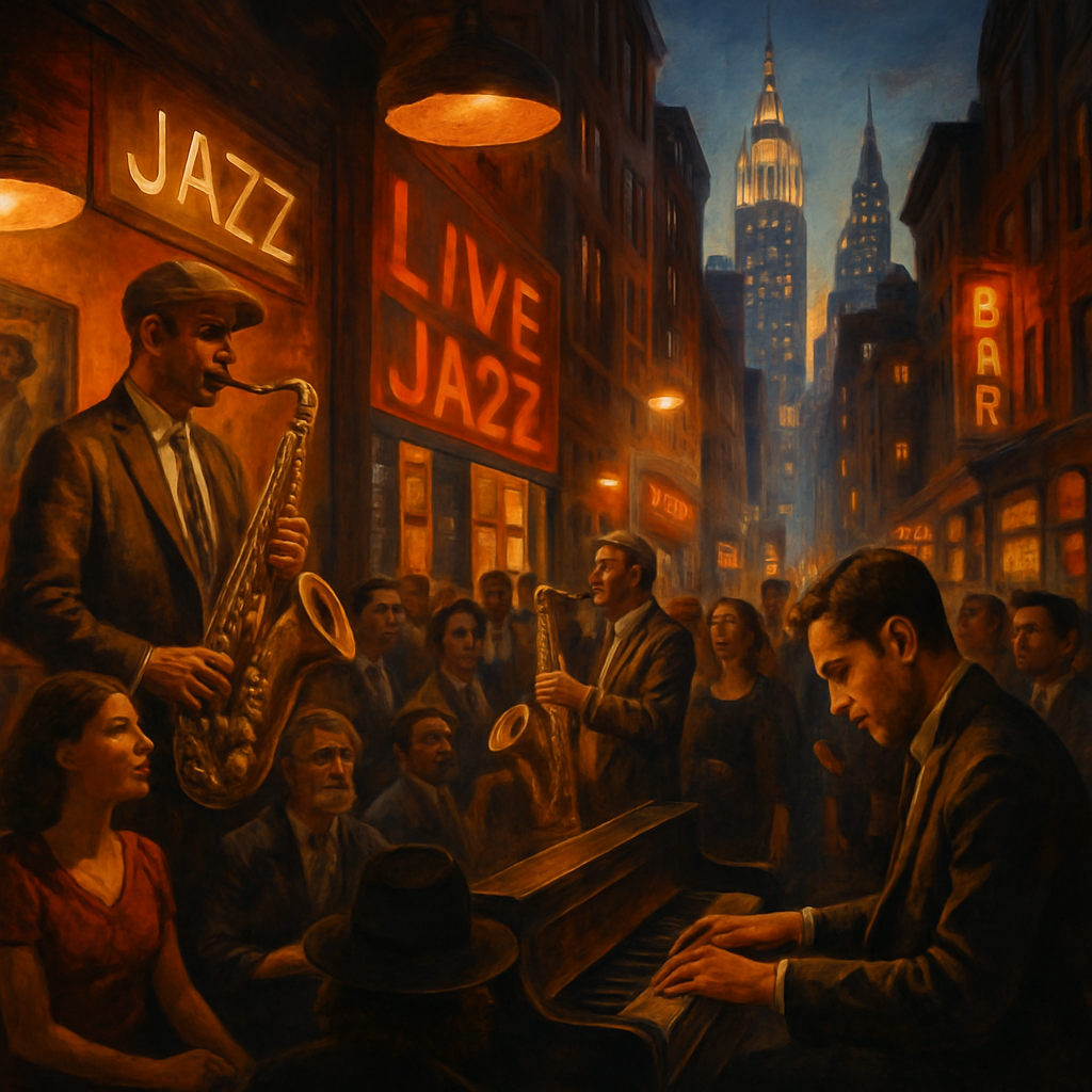 Winter Jazzfest - USA Painting By Numbers Kit
