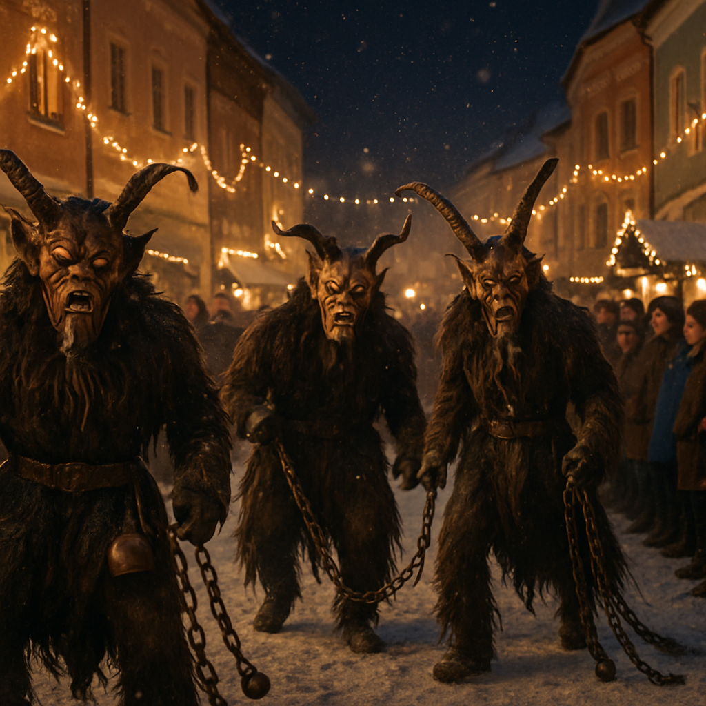 Krampuslauf - Austria Painting By Numbers Kit