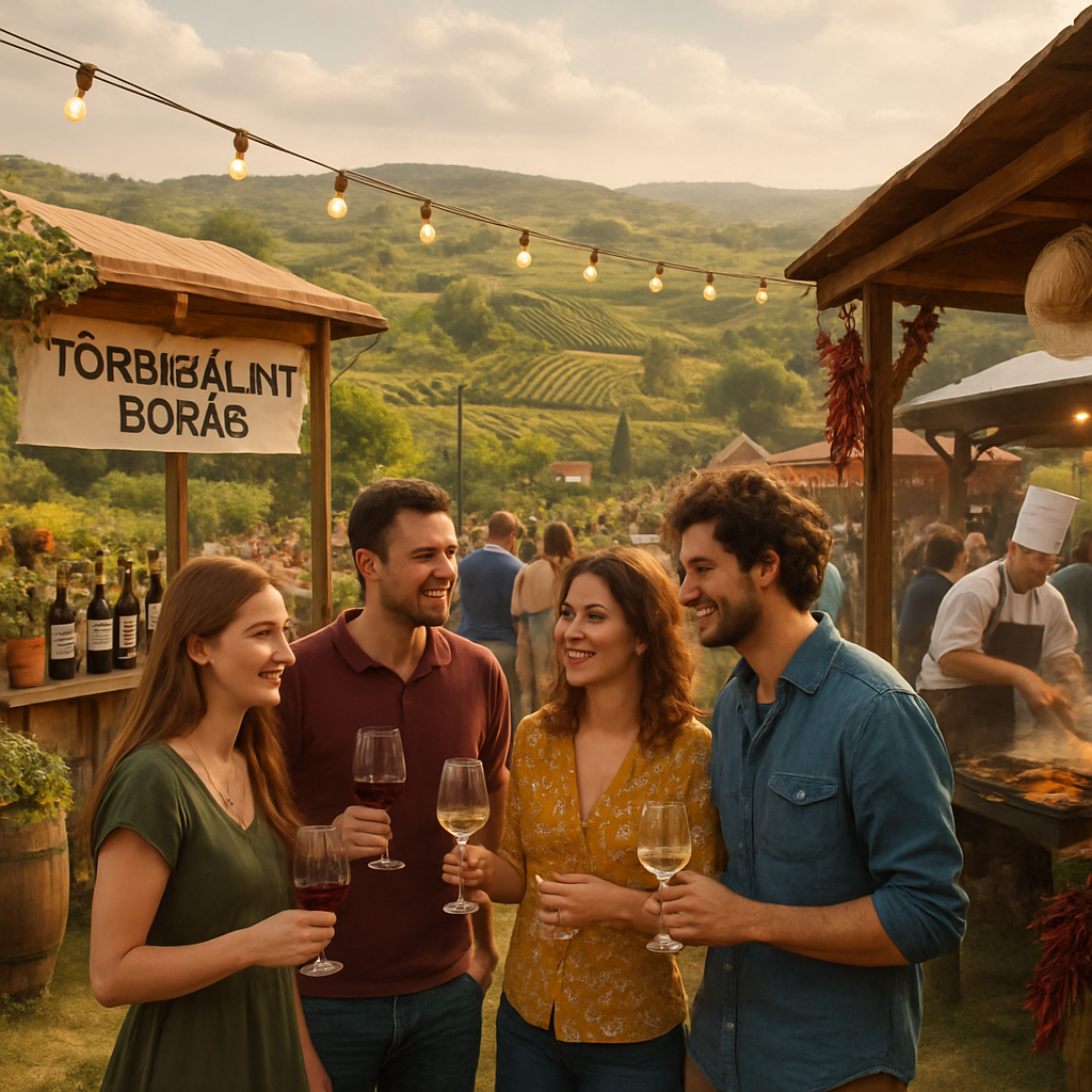 Törökbálint Wine Festival - Hungary Paint By Numbers Kits