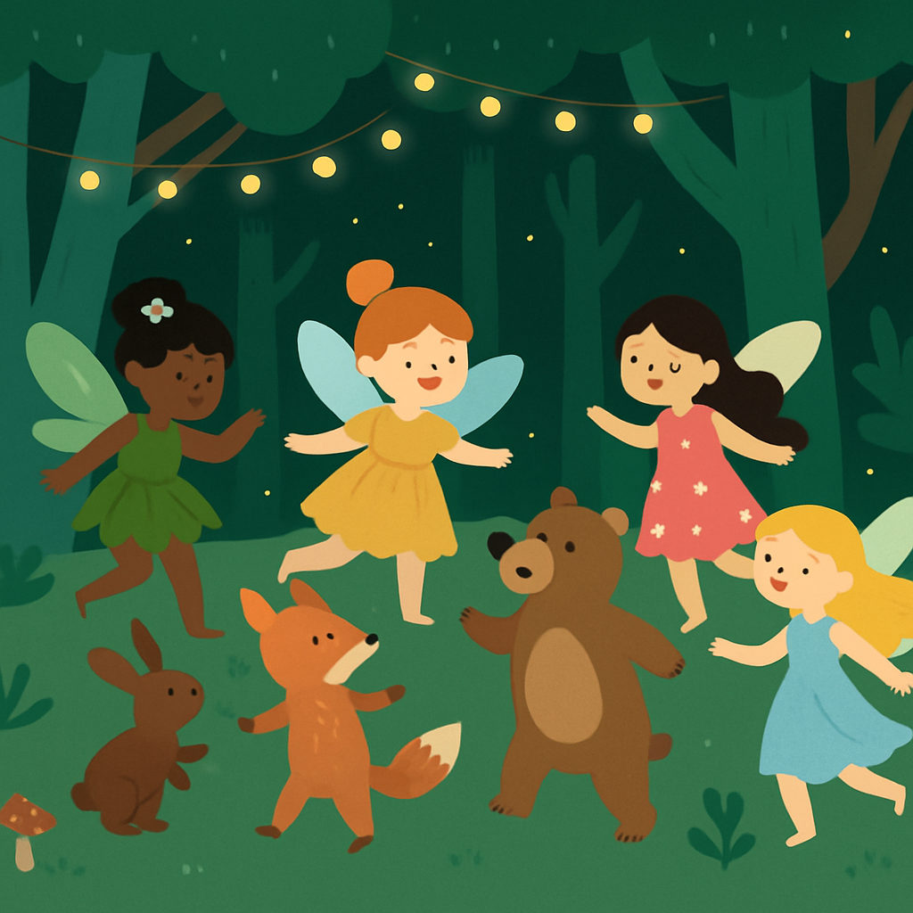 Enchanted Woodland Festival Paint By Numbers