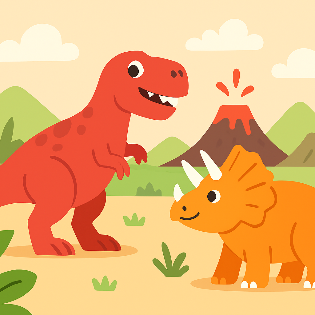 Dino Kingdom Adventure Paint By Numbers