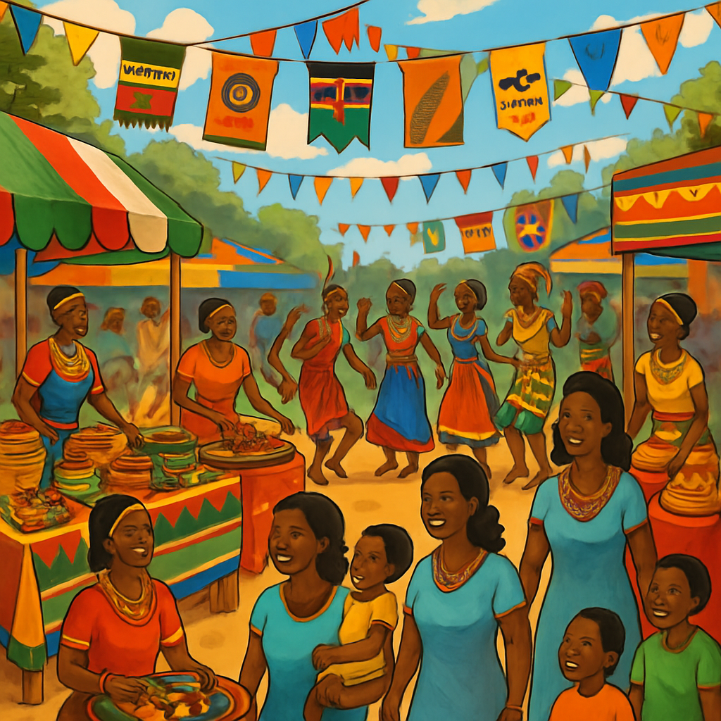 Nairobi Festival Paint By Numbers