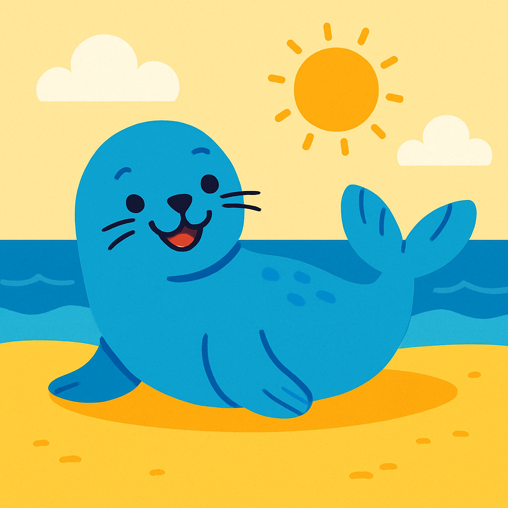 Jolly Seal Paint By Number