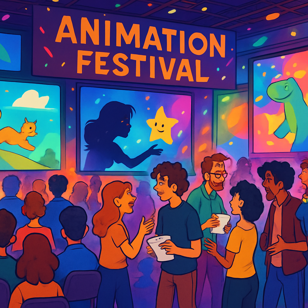 International Festival Of Animation - Canada Paint By Color