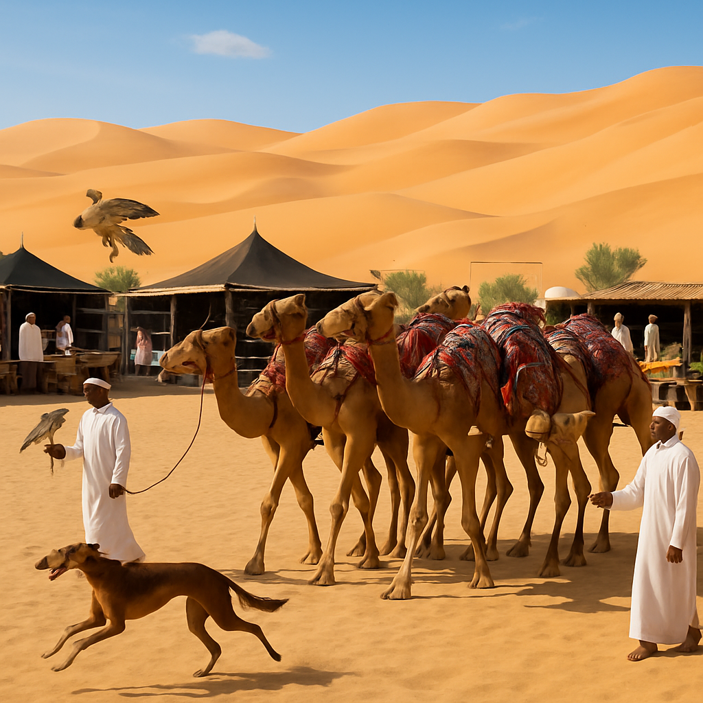 Camel Festival - UAE Paint By Number