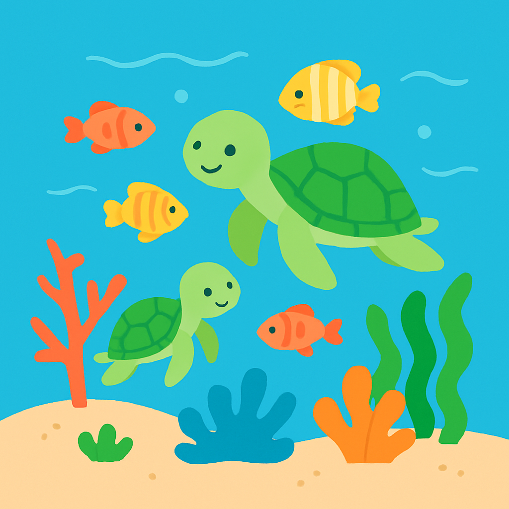 Aquarium Adventure Painting By Numbers KitAquarium Adventure - DIY Painting By Numbers Kit - Image 3