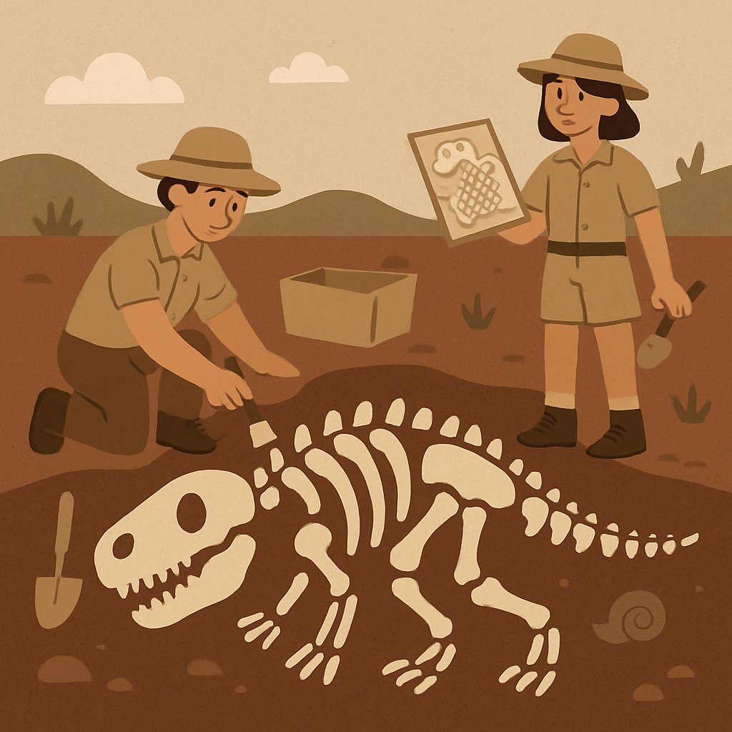 Fossil Expedition Painting By Numbers Kit