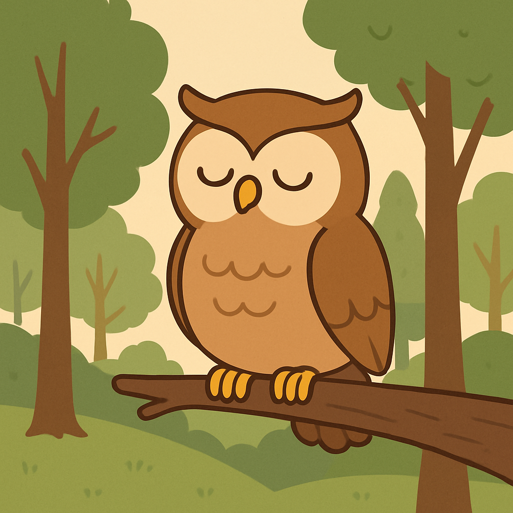 Wise Owl's Forest Tales DIY Paint By Numbers