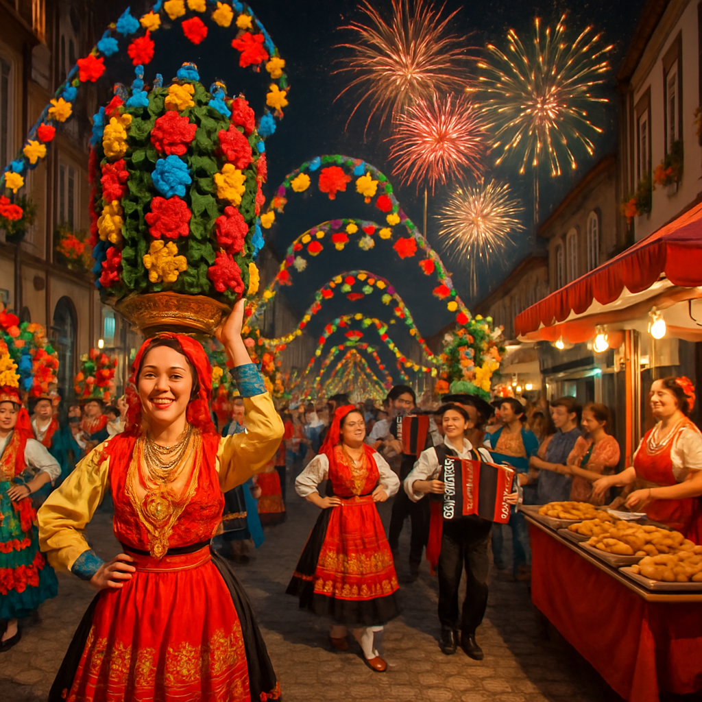 Festa De Nossa Senhora Da Agonia DIY Paint By Numbers