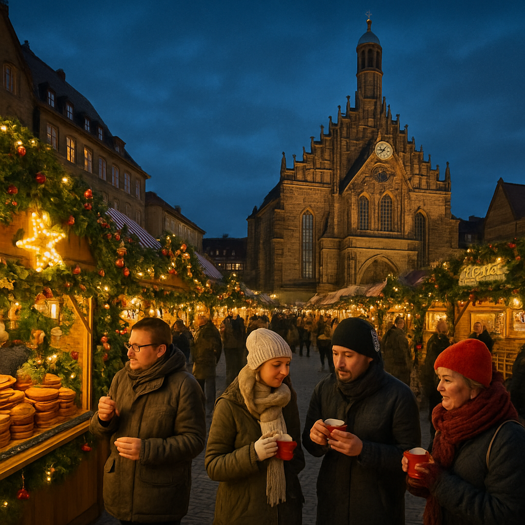 Nuremberg Christkindlesmarkt - Germany Paint By Color