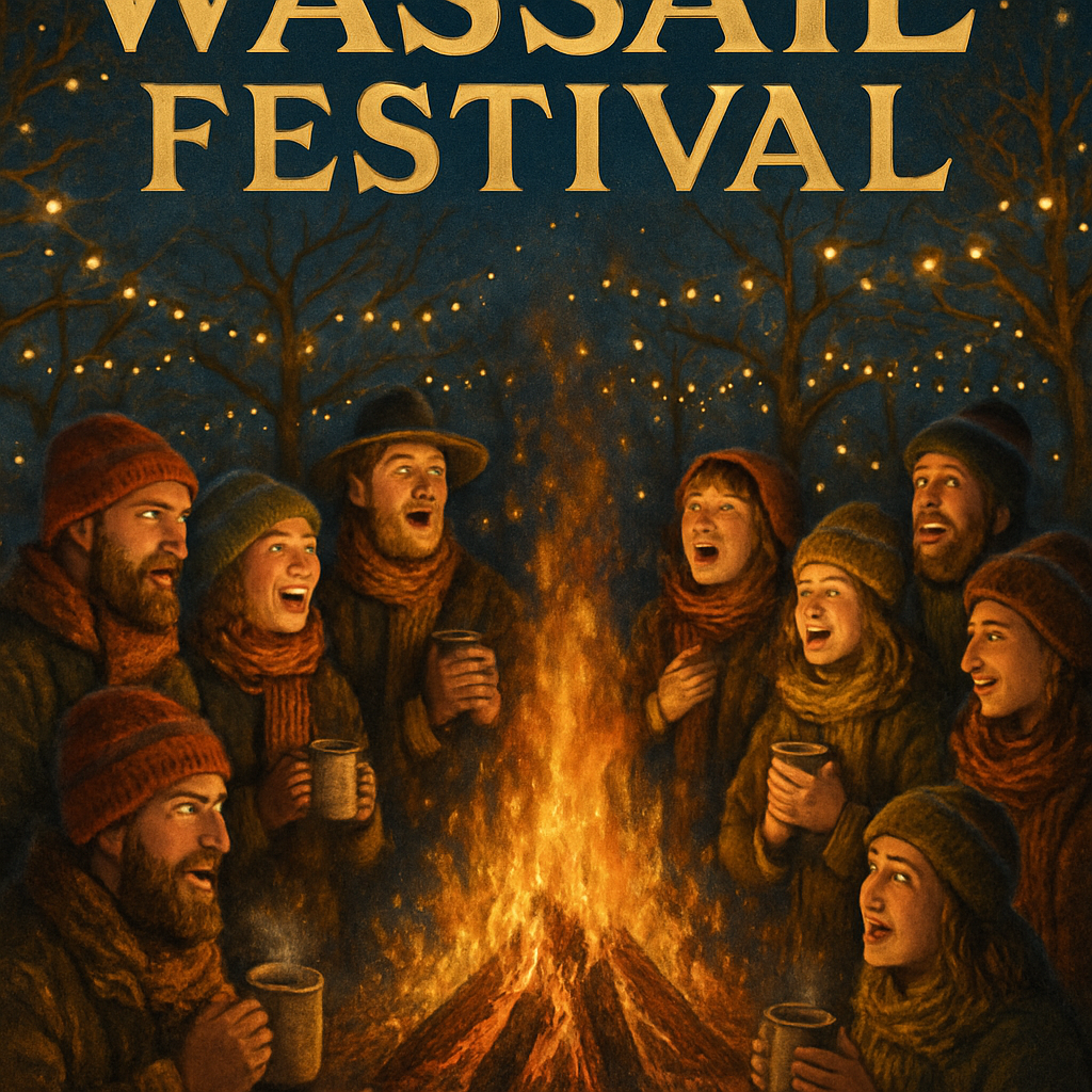 Wassail Festival - England Paint By Color