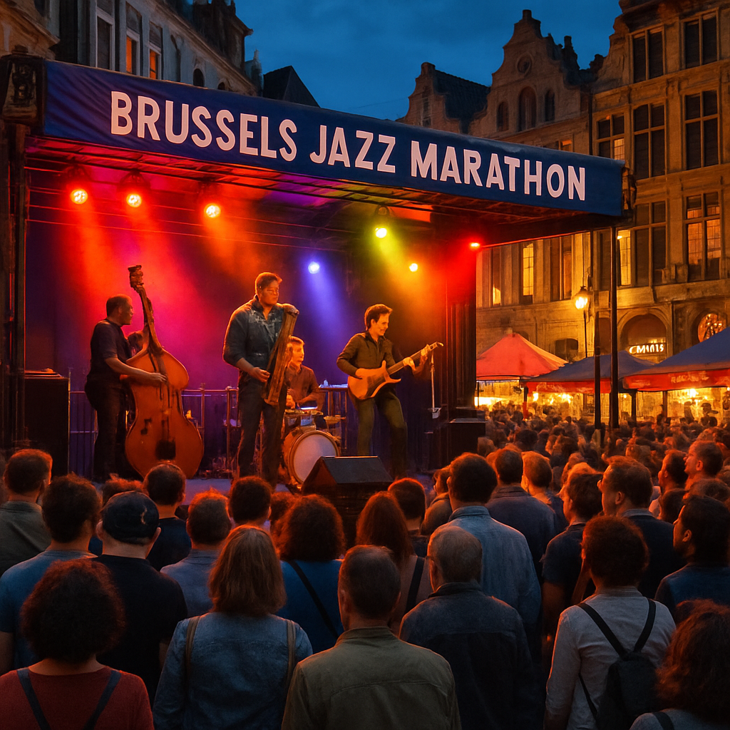 Brussels Jazz Marathon - Belgium Paint By Number